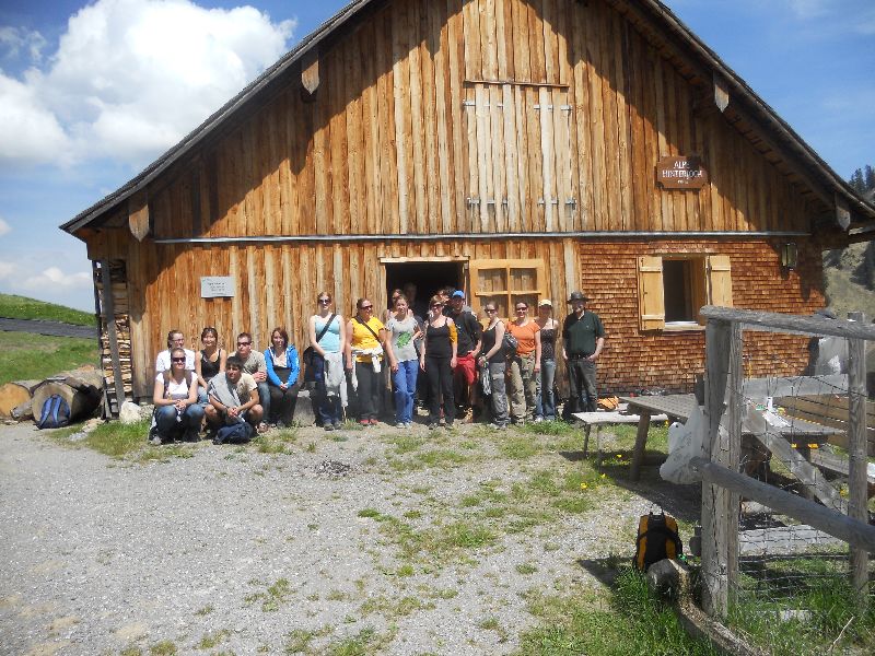 Arbeitsleistung Hinterjoch mit Schler/innen HTL