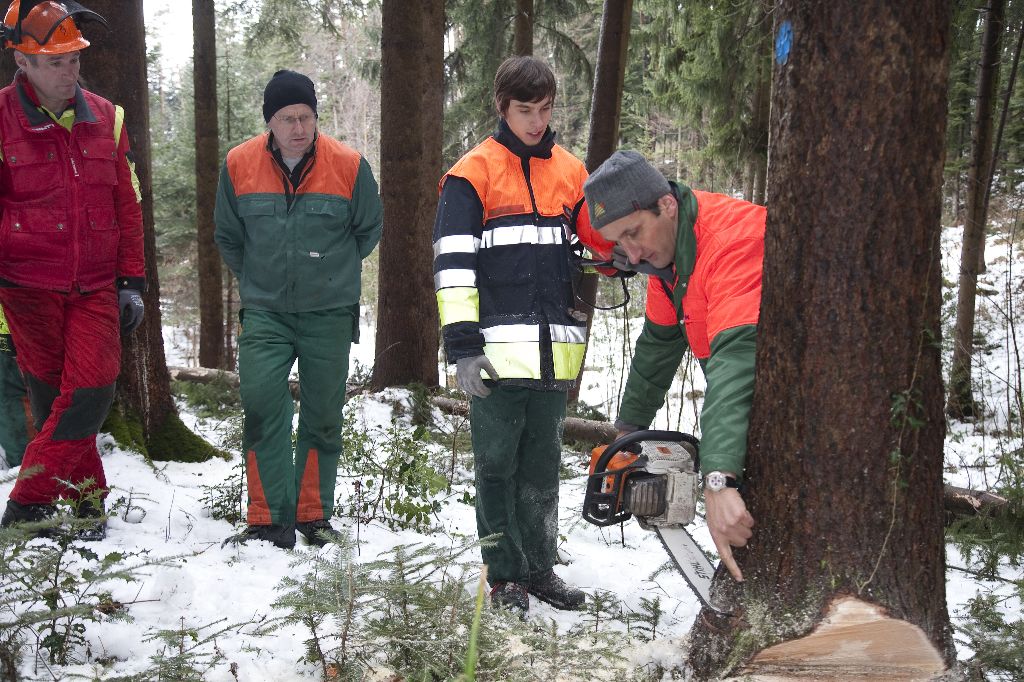 Holzerkurs Feuerwehr 